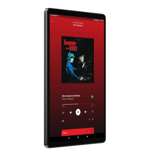 Herní tablet Snapdragon 7+ Gen 3 s 8,8" displejem 2560 x 1600 144 Hz 20 GB RAM 256 GB úložiště baterie 7300 mAh Android 14 šedý na hry 1