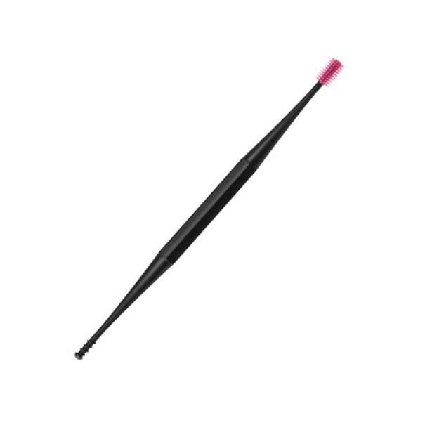 Herramienta de limpieza de oídos de doble cara rosa