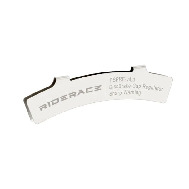 Herramienta para el ajuste de frenos de disco de bicicleta 85 x 14 mm Medidor cuadrado de acero inoxidable para el ajuste del espacio 1