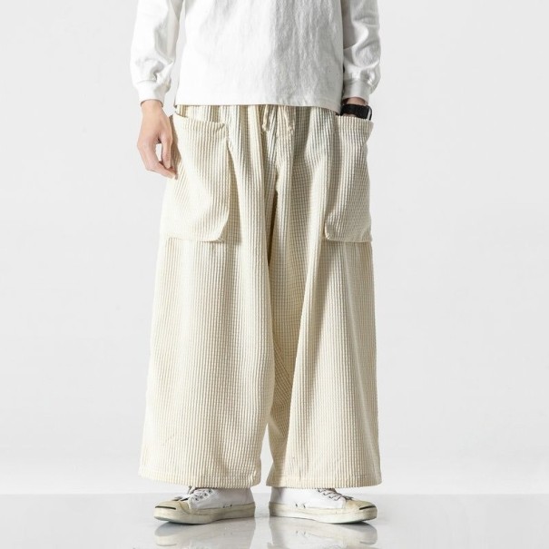 Herrbyxor F1703 krämfärgad S