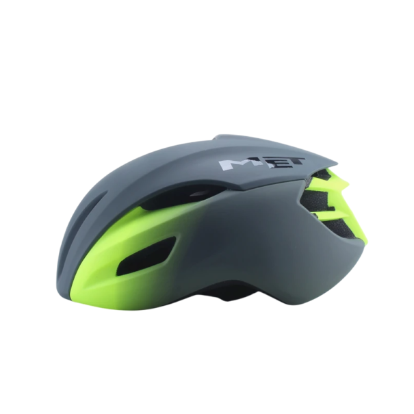 Herrcykelhjälm storlek 55–61 cm Slitstark hjälm av ABS och PC-plast Sportskyddscykelhjälm Ventilerad design Bekväm att bära grön