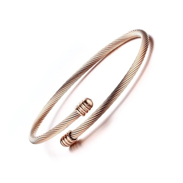 Herre åben armbånd gammelrosa