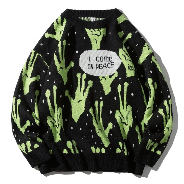 Herre alien sweater L