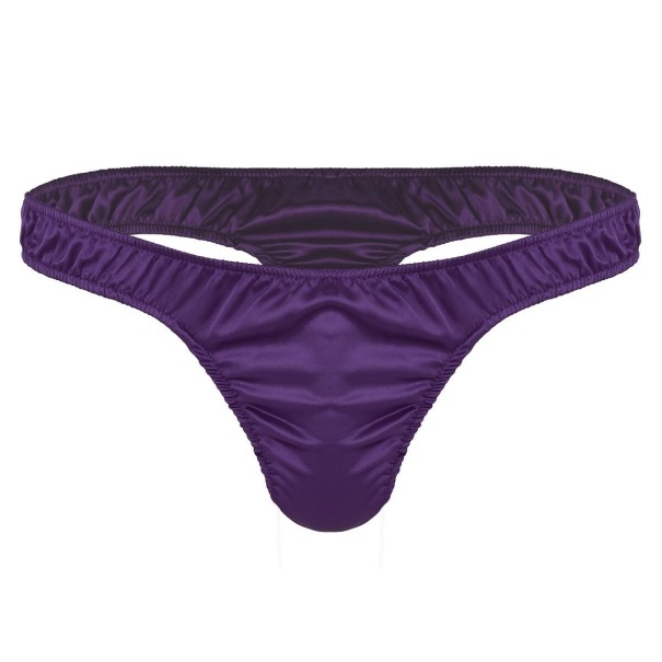 Herre badedragt med thong F979 lilla XL