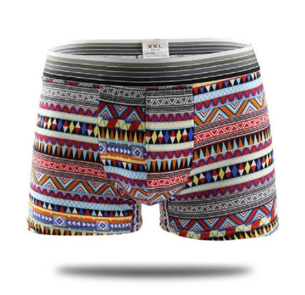 Herre boxershorts med A7-tryk M 5