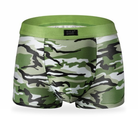 Herre boxershorts med militærmønster A2704 S