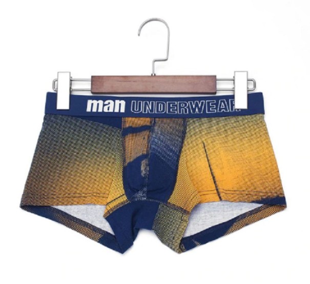 Herre boxershorts med mønster A2448 L 2