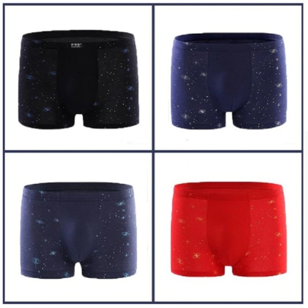 Herre boxershorts Universe - 4 stk. XXL 2