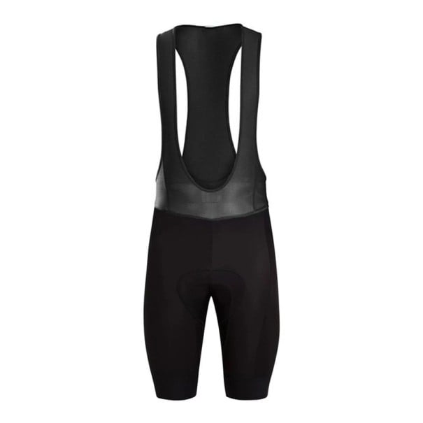 Herre cykelshorts med seler og åndbart bagpanel elastan polyester ergonomisk snit til cykling XL