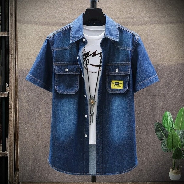 Herre denimskjorte F562 L 2