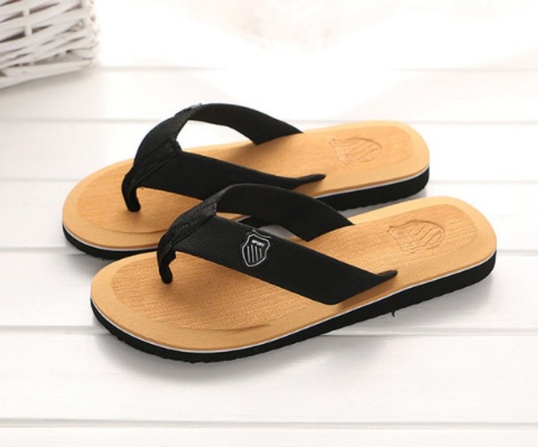 Herre flip-flops Sam lysebrun 43