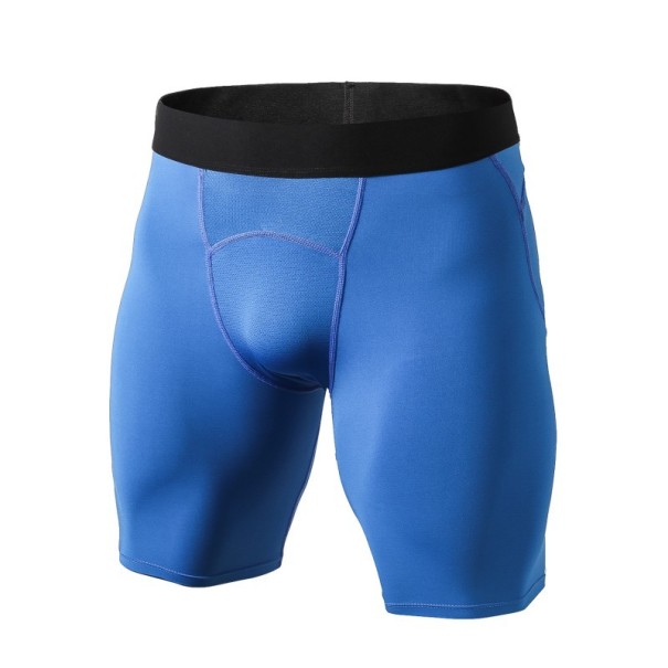 Herre kompressionsshorts blå XS