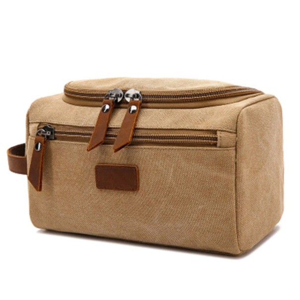 Herre kosmetikpung T684 khaki