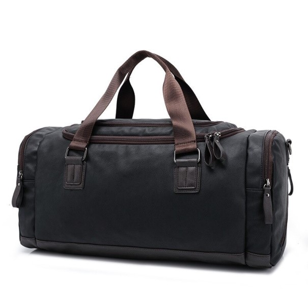 Herre lædertaske T1158 sort