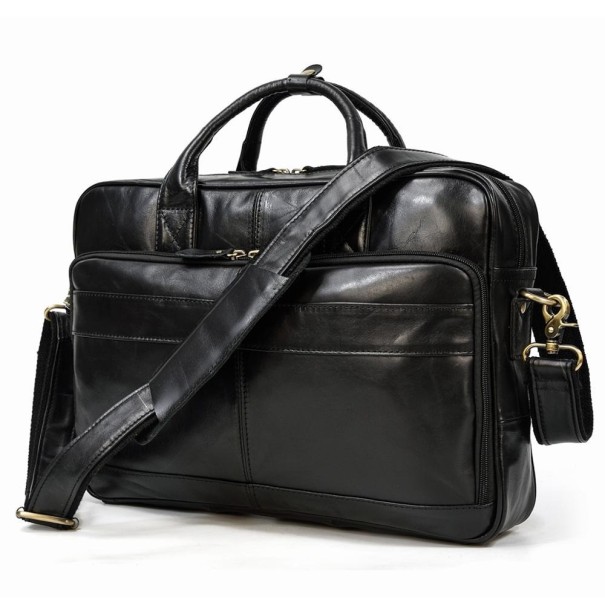 Herre laptoptaske sort