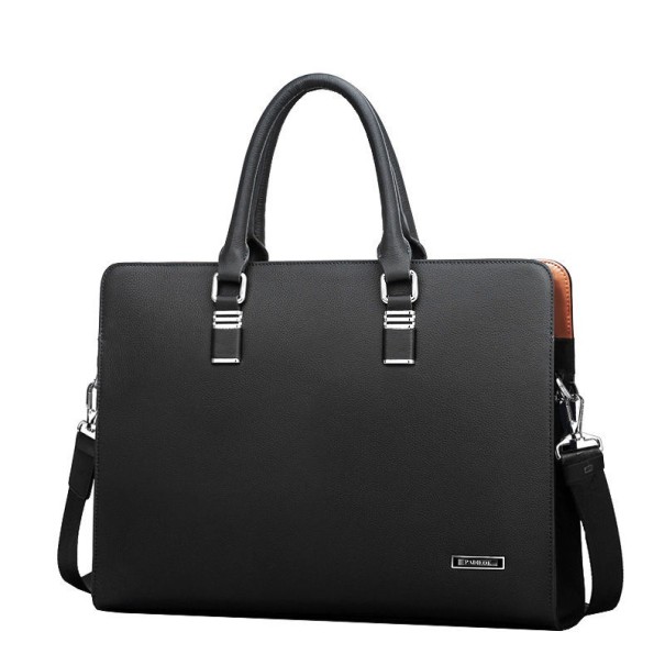 Herre laptoptaske T463 sort