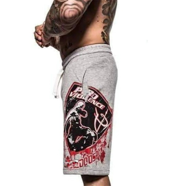 Herre Larry shorts lysegrå S