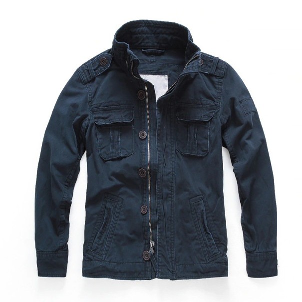 Herre militærjakke F1074 XS 4