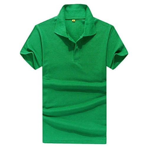 Herre poloshirt - Grøn L
