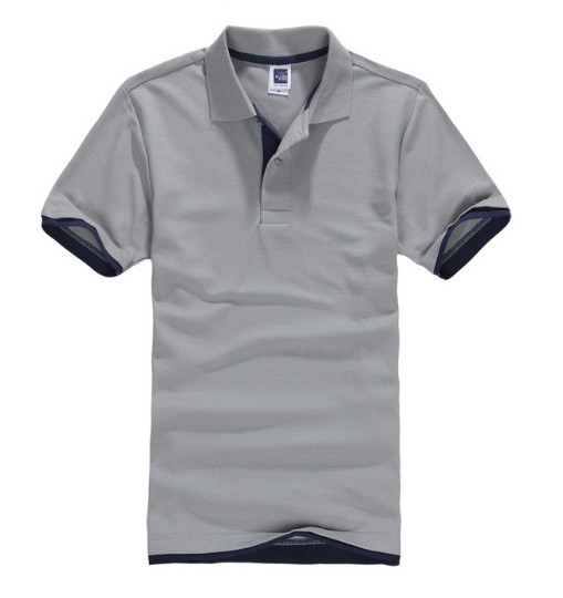 Herre poloshirt Jay J3518 mørkegrå M