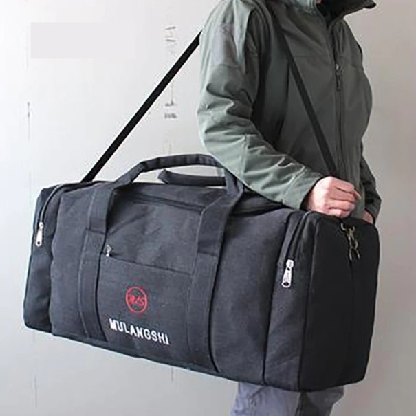 Herre rejsetaske T477 sort L