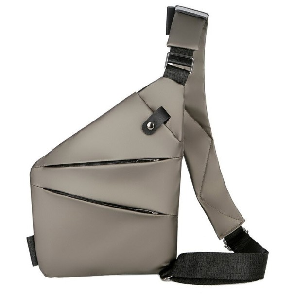 Herre skuldertaske T357 Beige