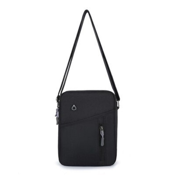 Herre skuldertaske T376 sort