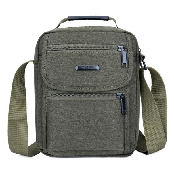 Herre skuldertaske T412 armygrøn