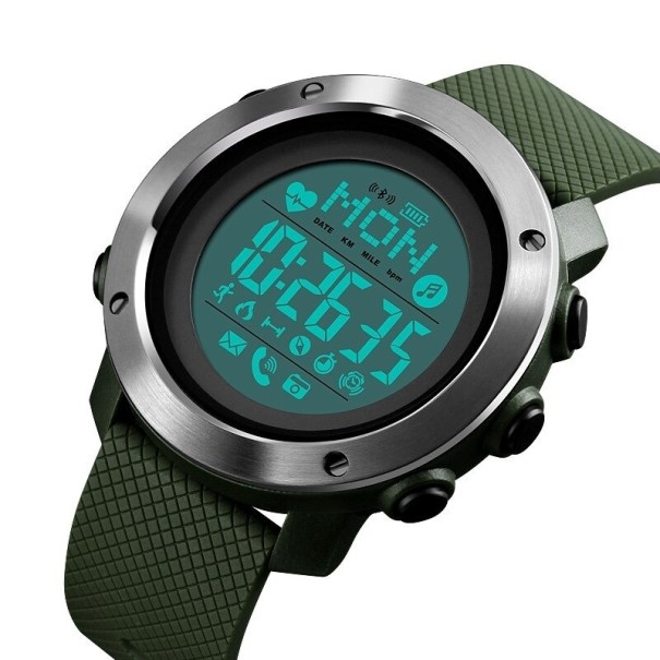 Herre smartwatch K1476 mørkegrøn 1