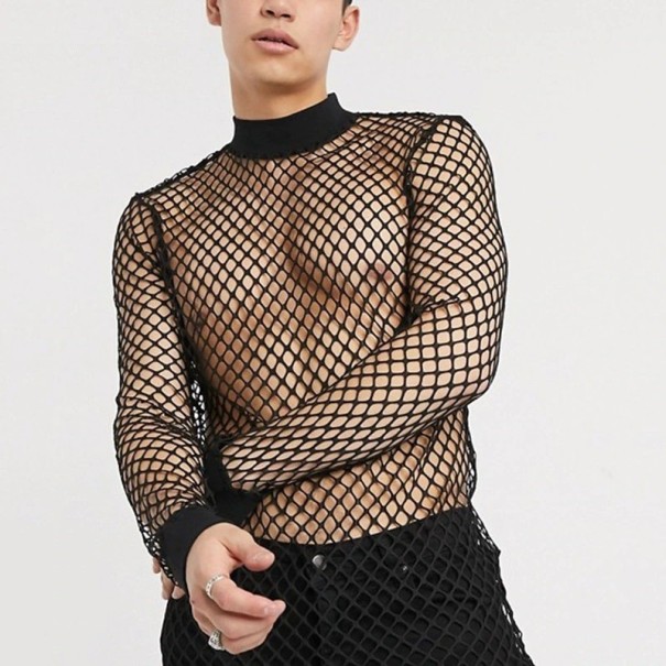 Herre T-shirt med lange ærmer T2242 3XL