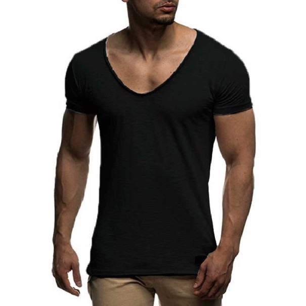 Herre-T-shirt T2089 sort S Herre-T-shirt T2089 sort S