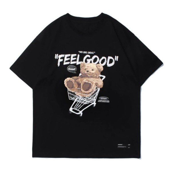 Herre T-shirt T2090 sort XS