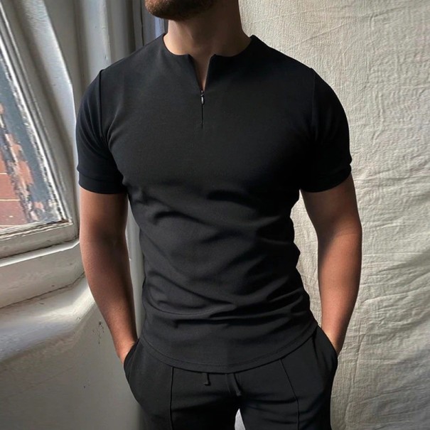 Herre-T-shirt T2093 sort S