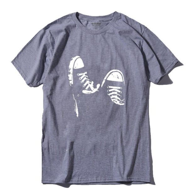 Herre T-shirt T2095 grå XS