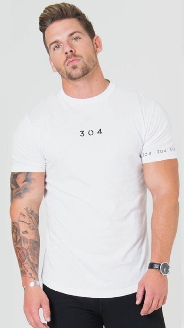 Herre T-shirt T2099 hvid XS