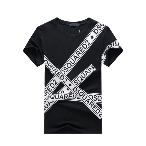 Herre-T-shirt T2141 sort S