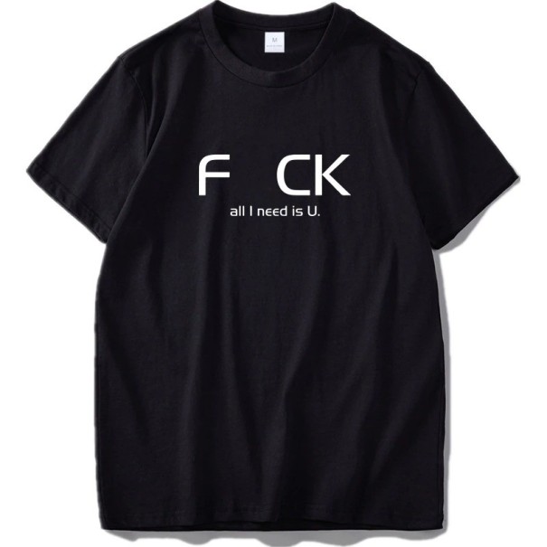 Herre T-shirt T2159 sort XXL