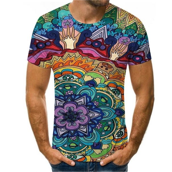 Herre-T-shirt T2166 XXL 3