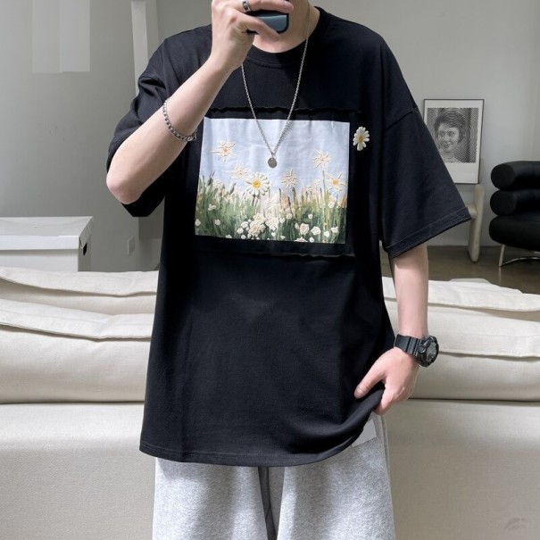 Herre T-shirt T2199 sort XS