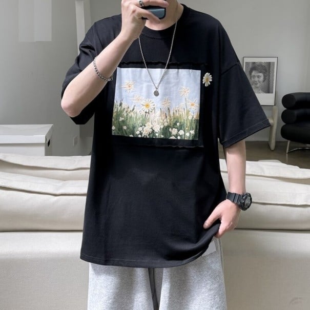 Herre T-shirt T2199 sort XS