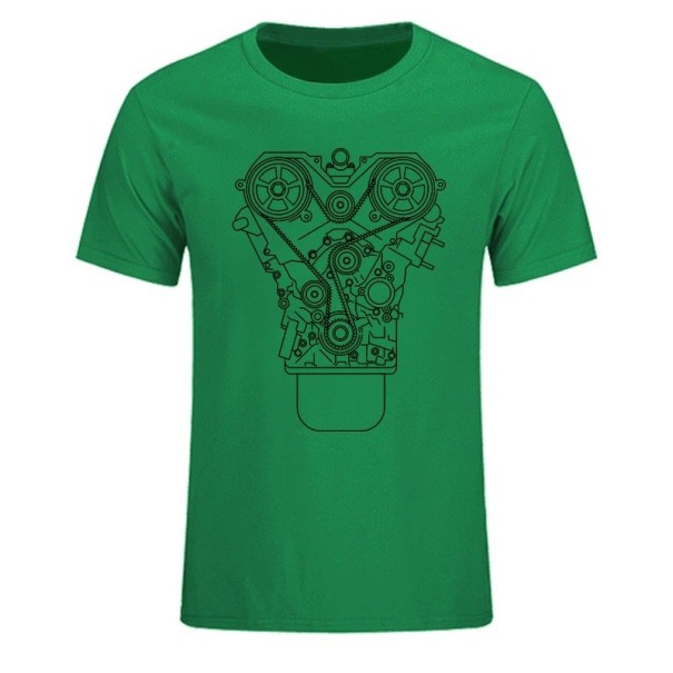 Herre-T-shirt T2220 XS 18 Herre-T-shirt T2220 XS 18