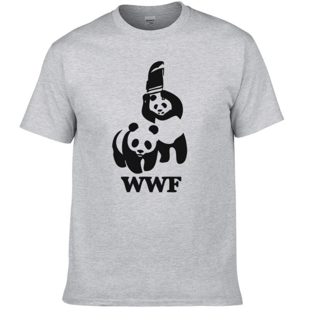 Herre-T-shirt T2233 grå L