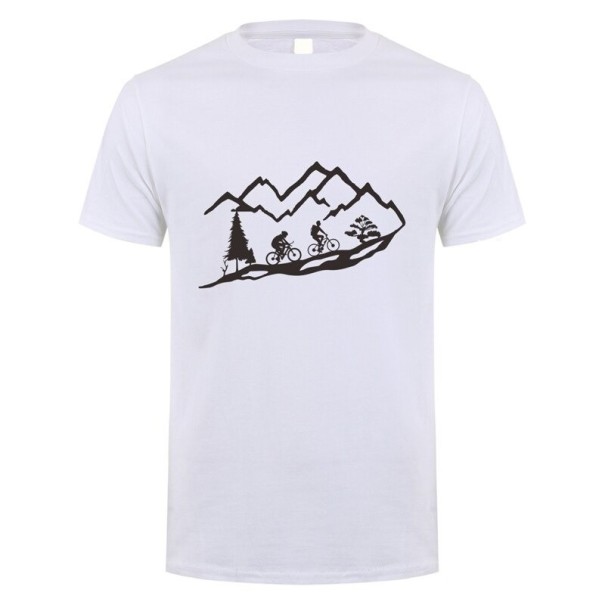 Herre-T-shirt T2240 hvid S