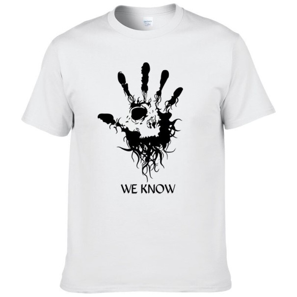 Herre-T-shirt T2263 hvid S