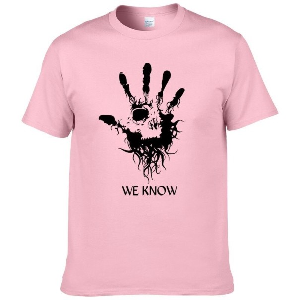 Herre-T-shirt T2263 rosa XXS