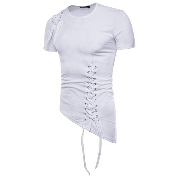 Herre-T-shirt T2264 hvid XS