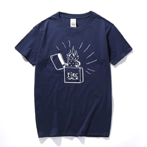 Herre-T-shirt T2282 mørkeblå XS
