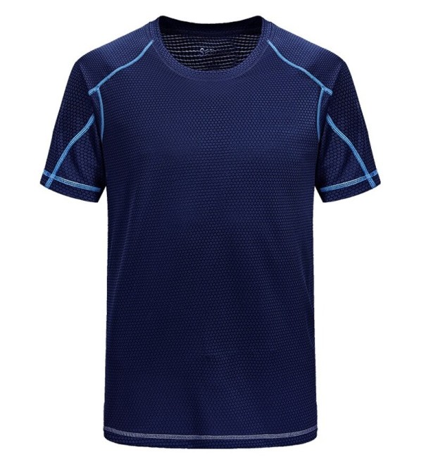 Herre-T-shirt T2298 mørkeblå L