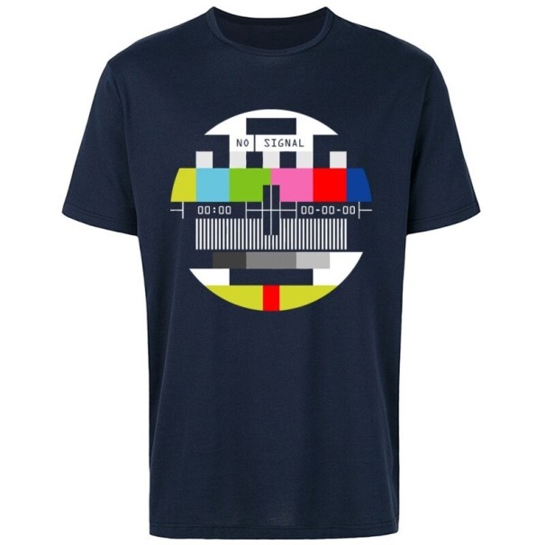 Herre-T-shirt T2323 mørkeblå XL
