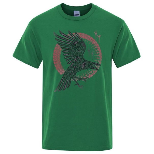 Herre-T-shirt T2333 grøn XXL